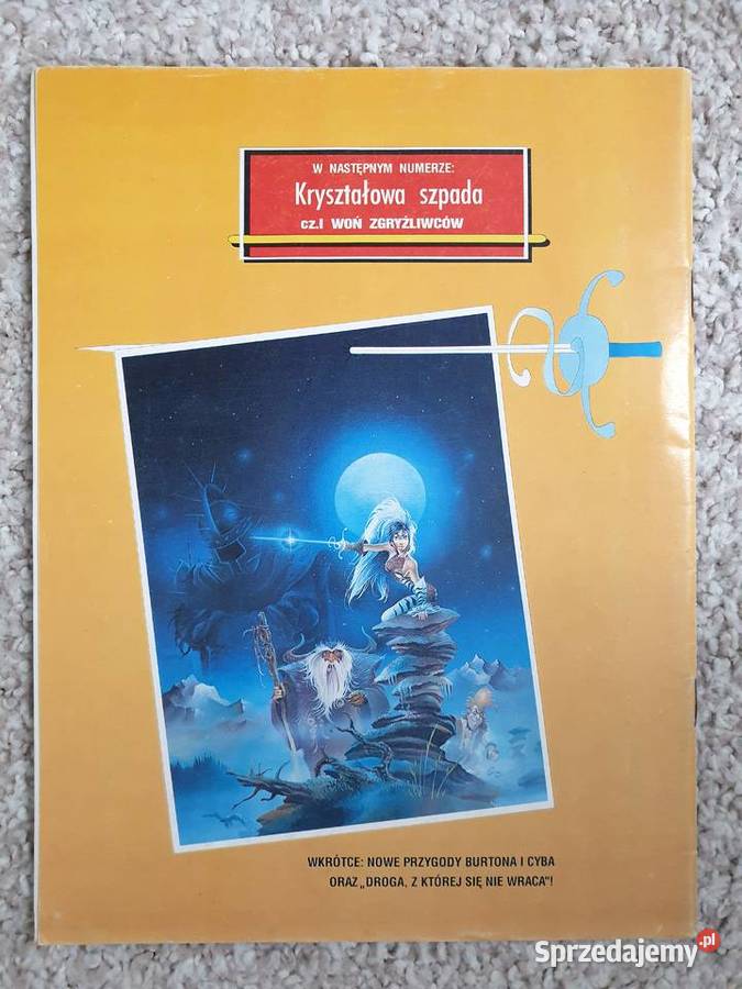 Komiks Fantastyka 21993 Wiedźmin i inne komiksy Polskie Gdynia