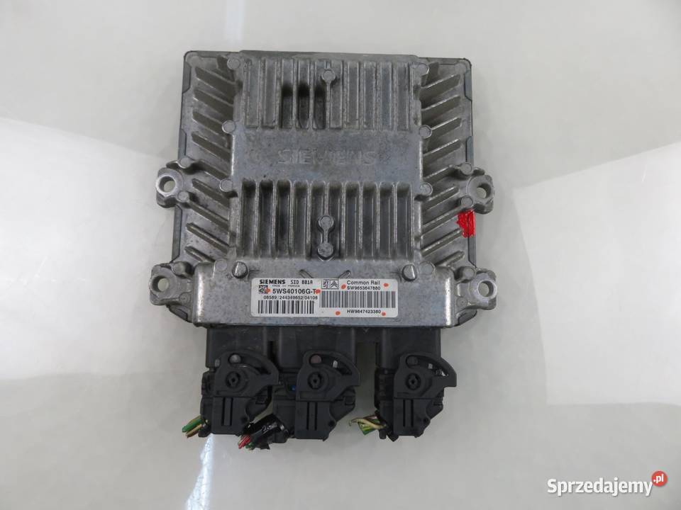 STEROWNIK CITROEN XSARA N1 20 HDi 5WS40106GT Części samochodowe małopolskie