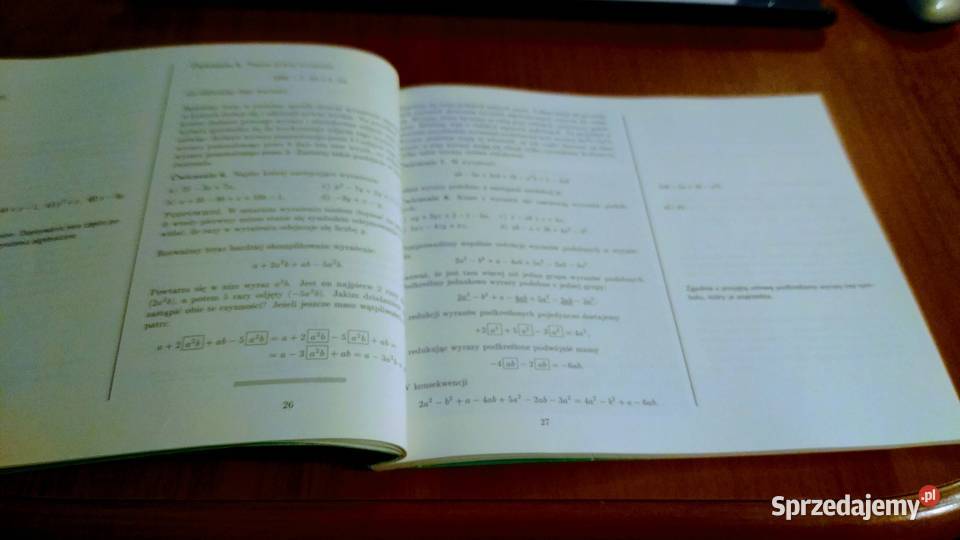 Algebra 7 podręcznik klas 7 książka nauczyciela Kultura i Rozrywka Gdańsk