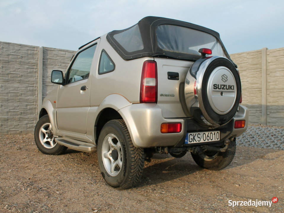 Suzuki Jimny 13 Benzyna 80 4X4 Cabrio NAPĘDY Jimny pomorskie sprzedam