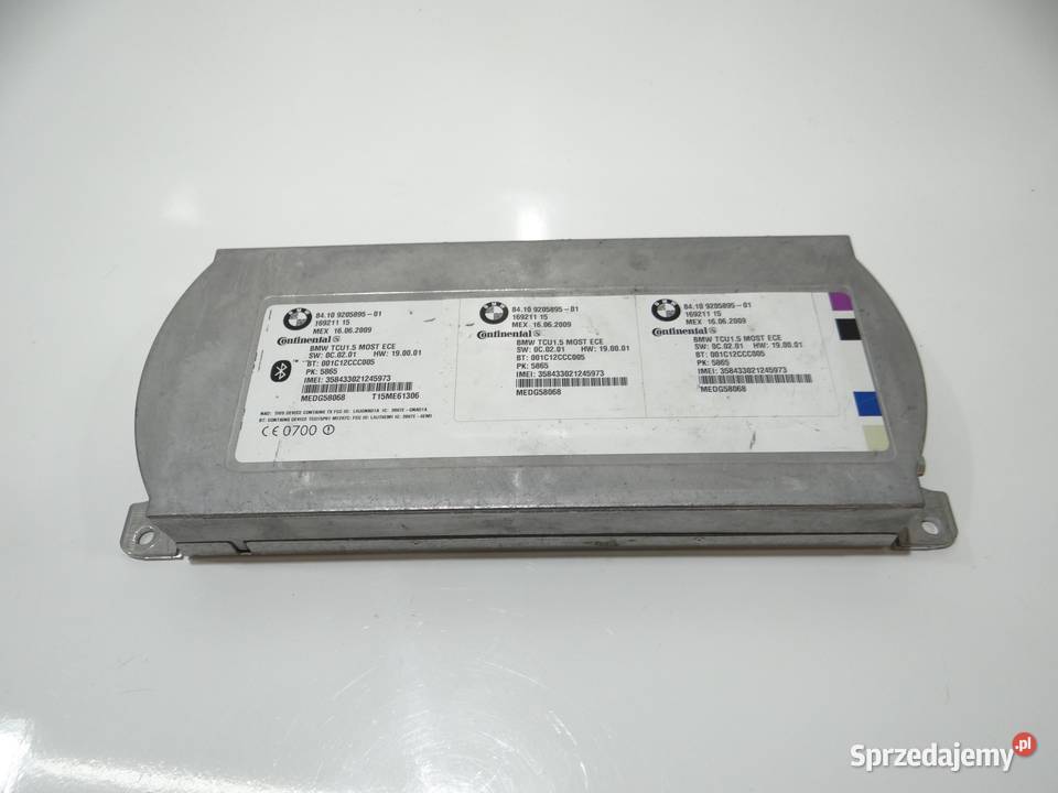 MODUŁ BLUETOOTH BMW E60 E61 LIFT 9205895 lubelskie Strzyżewice