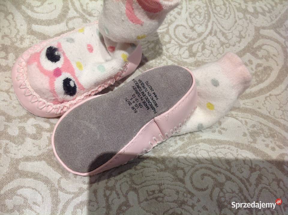 Buciki Skarpetki Niechodki HM 2021 Dziewczynki Nowa Sól