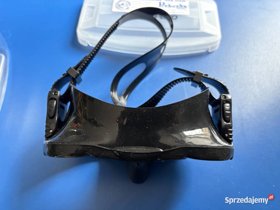 Maska nurkowa Ultima frameless czarny silikon Bytom
