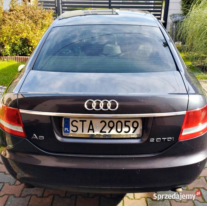 AUDI A6C6 20TDI SLINE PAKIET CHROM Rok produkcji 2005 Audi śląskie Tąpkowice