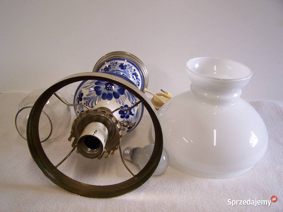 Lampa stołowa nocna w stylu retro elektryczna Koszalin sprzedam