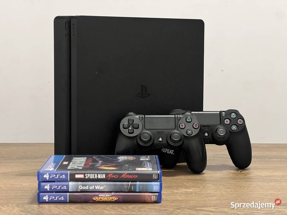 4 Slim 500GB 2 pady 3 gry kable dubbing Chorzów