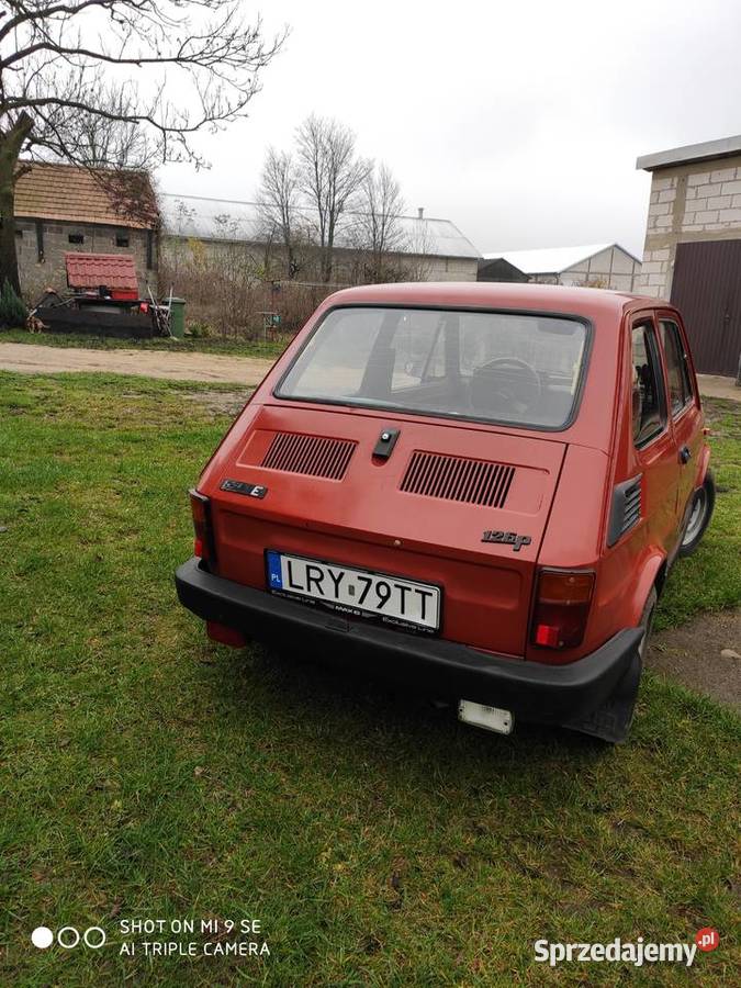 fiat 126p export Maluch Zarejstrowany Siedlce