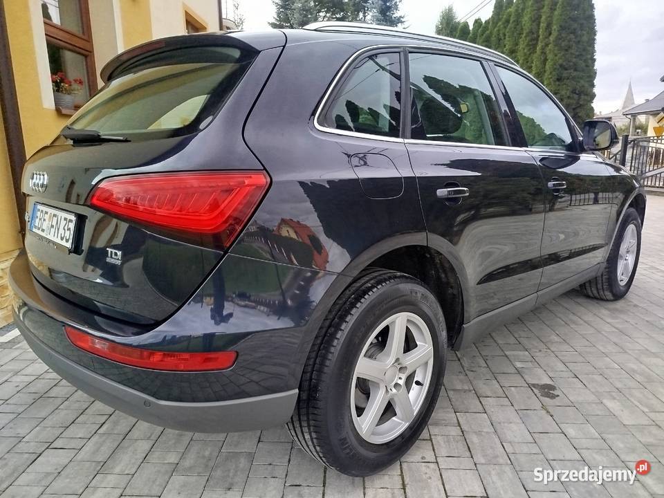 Audi Q5 SLINE 20TDI CR 177 STRONIC 183 SKÓRA aluminiowe felgi podkarpackie Grabownica Starzeńska