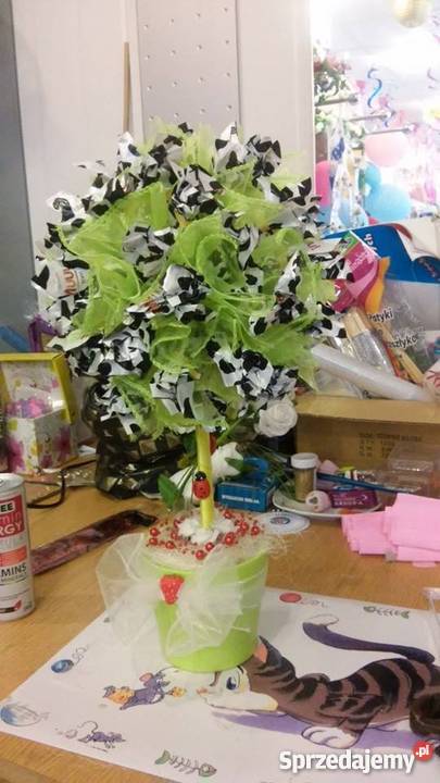 Drzewko z cukierków ślub urodziny Wołomin