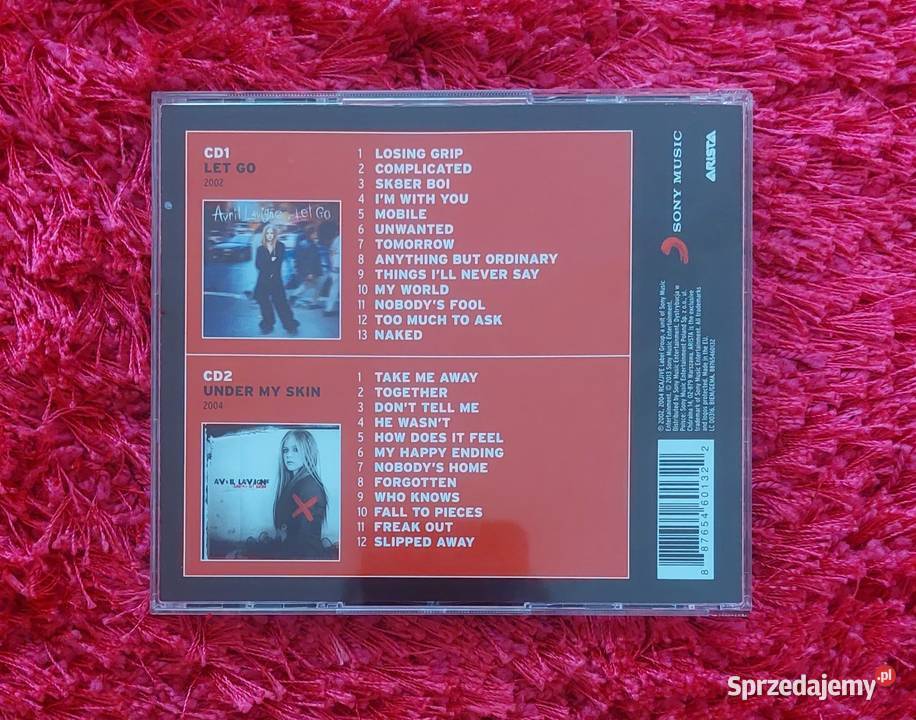 Avril Lavigne Let Go Under My Skin Double Pack Płyty i kasety Częstochowa