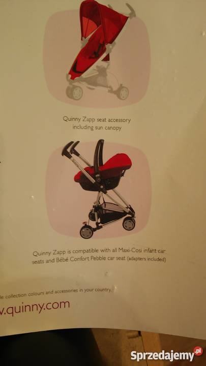 Wózek Quinny zapp xtra zachodniopomorskie Szczecin sprzedam