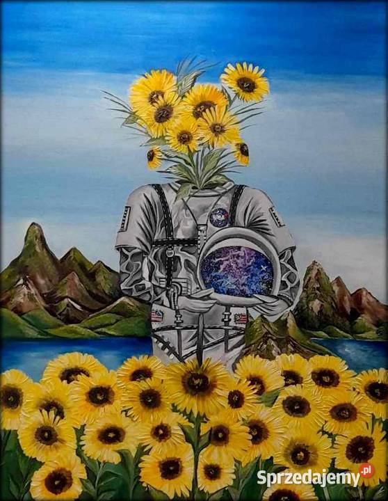 Obraz olejny słoneczniki Pozostałe