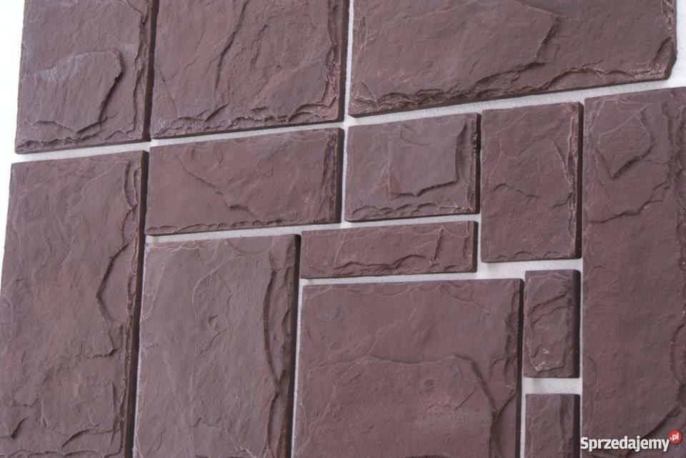 Kamień Dekoracyjny Ozdobny Naturalny Panele 3D wielokolorowy Częstochowa