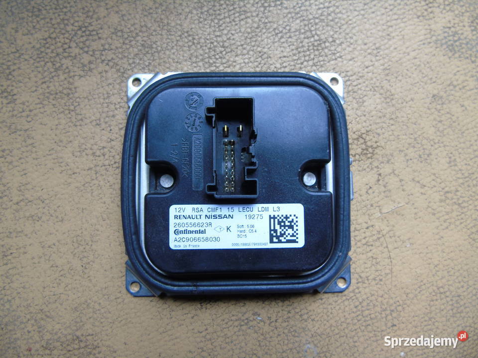 Renault Nissan Przetwornica Moduł Led 260556623r małopolskie Radziszów
