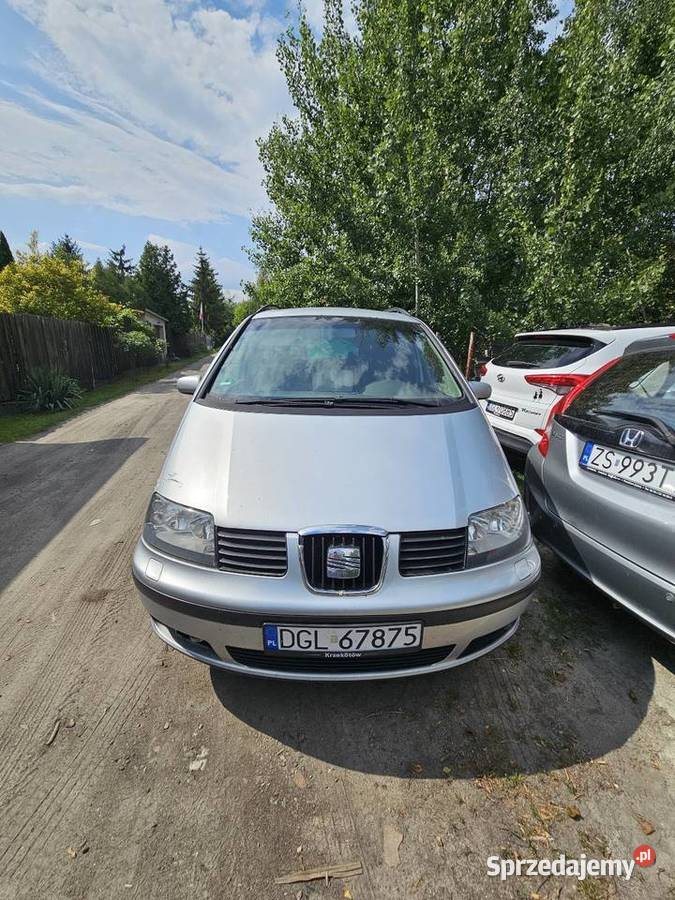 Seat Alhambra 18 turbo benzyna+LPG Szczecin sprzedam