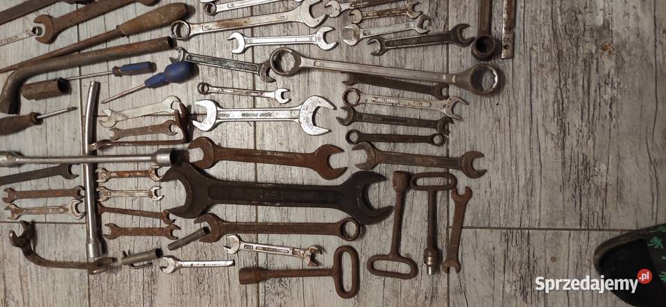 Zestaw starych kluczy narzędzi podkarpackie Dębica sprzedam