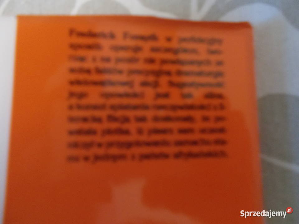 Frederick Forsyth Psy wojny Rok wydania 1993 Głubczyce