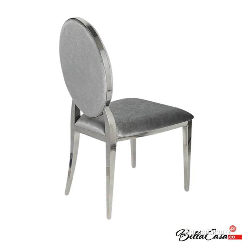 Krzesła glamour Ludwik Pikowane Złote Jadalnia mazowieckie Warszawa sprzedam