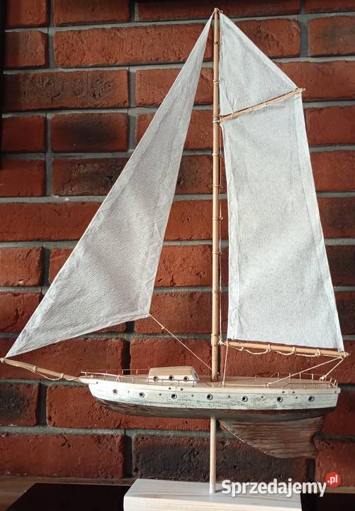 Model jachtu drewniana Gdańsk