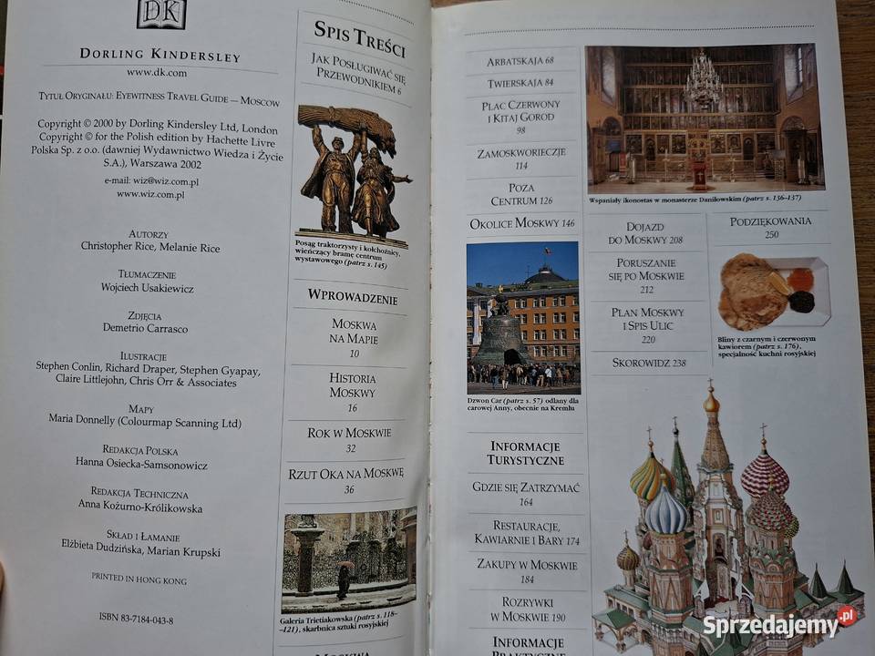 Moskwa Wiedza i Życie przewodnik Kraków sprzedam