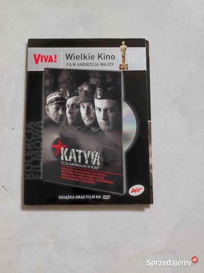 Katyń Andrzej Wajda DVD płyta film książka Kielce sprzedam