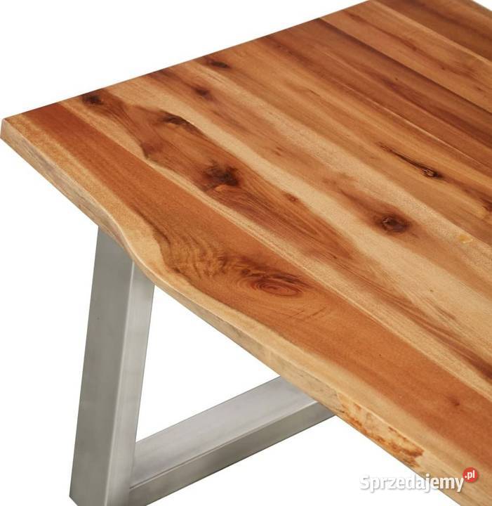 vidaXL Stolik kawowy 100x60x40 drewno akacjowe i 40cm