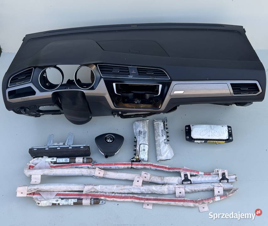 VW TOURAN 5T AIRBAG KURTYNA PODUSZKA W DACH AIR osobowe Kłodzko