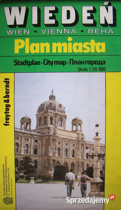 WIEDEŃ Plan miasta 1 25 000 Rok wydania 1995 małopolskie