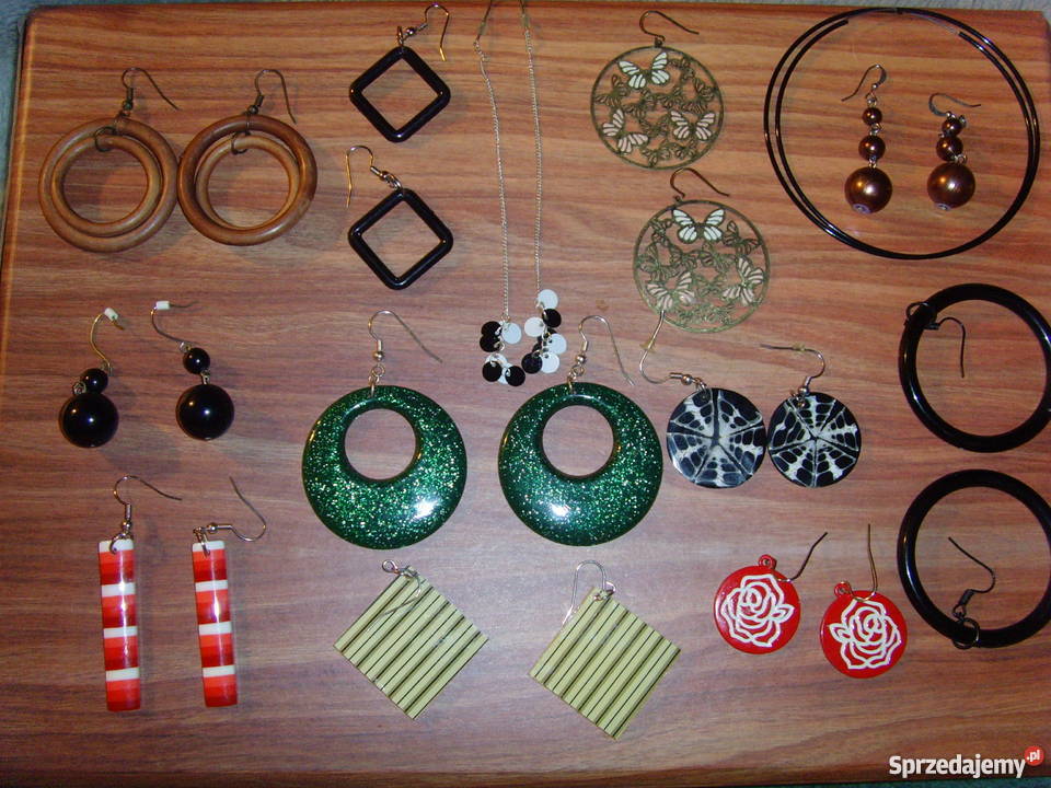 Kolczyki 5 PLN parę Warszawa