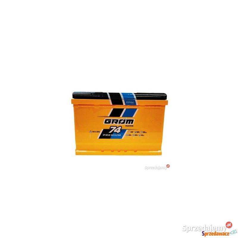 Akumulator 74Ah 680A Grom Racing Układ elektryczny, zapłon