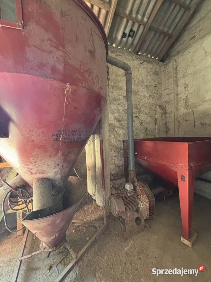 Mieszalnik ze śrutownikiem nieuszkodzony Kutno