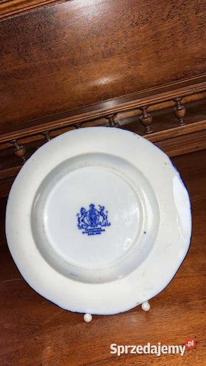 Patera Syg Staffordshire England Kobaltowa Porcelana i szkło Antyki, Sztuka, Kolekcje Gdańsk