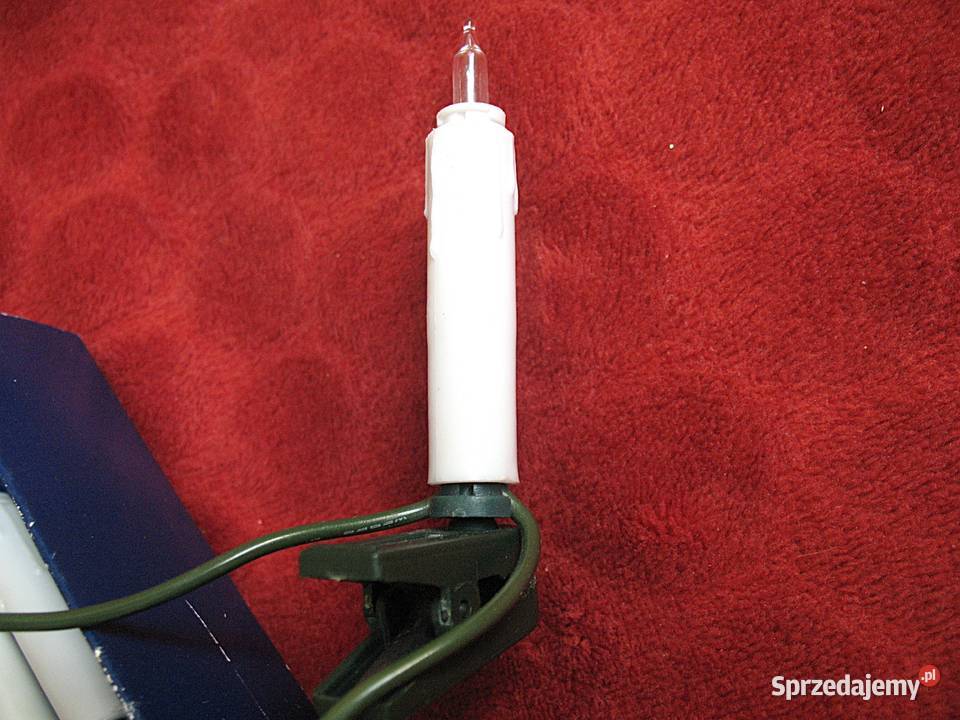 Lampki choinkowe na choinkę sprawne 20 sztuk mazowieckie