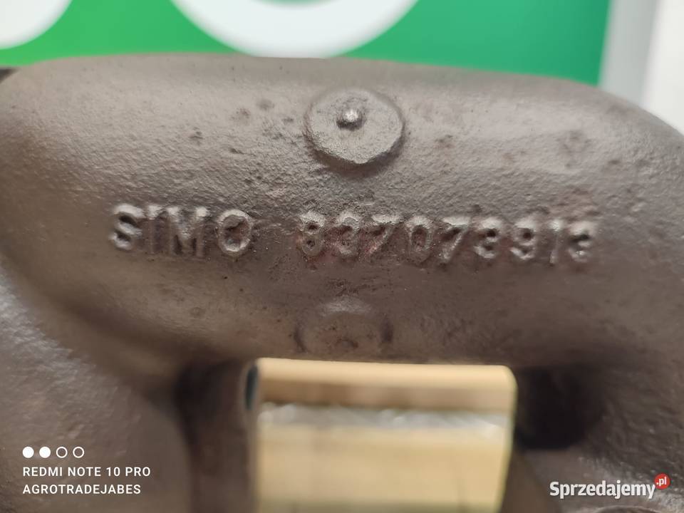 Kolektor wydechowy 837073912 110511 Massey Pozostałe Wilkowo sprzedam