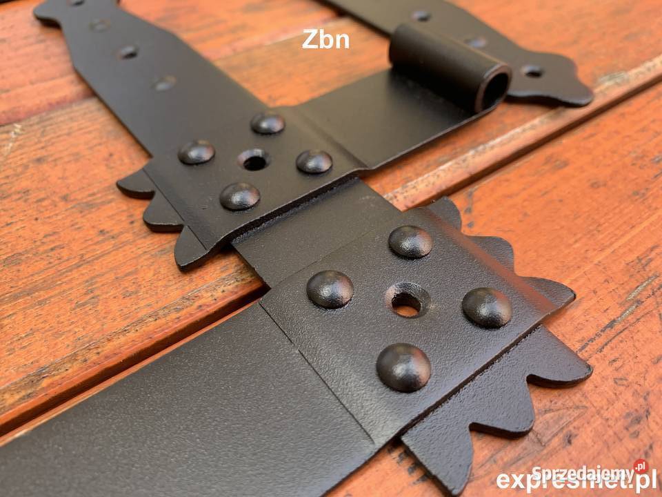 Zawias ozdobny narożny kątowy do okiennic kpl 2 Budownictwo i akcesoria dolnośląskie Wrocław