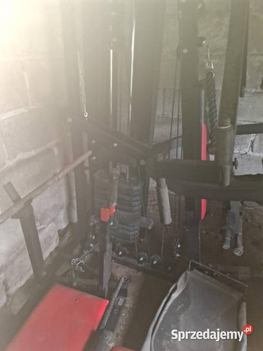 Kompletna Siłownia Atlas ławeczka chantle itp sprzedam