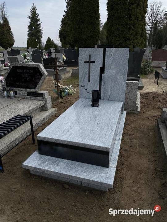 NAGROBKI POMNIKI Granitowe pojedyncze podwójne Odolanów