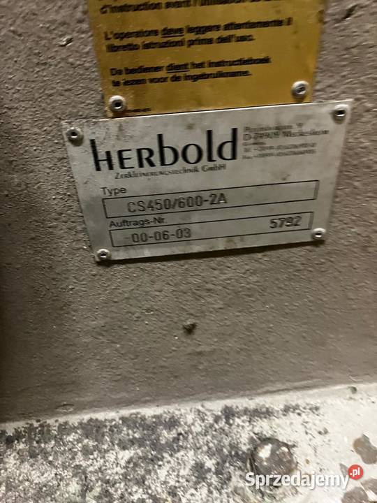 Młyn do tworzyw sztucznych Herbold 22 kW z Białogard