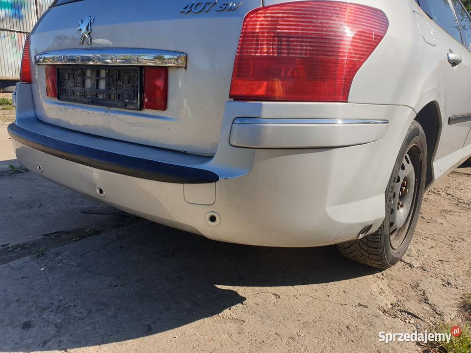 Zderzak tył tylny 407 SW Kombi EZRC PDC Sandomierz sprzedam