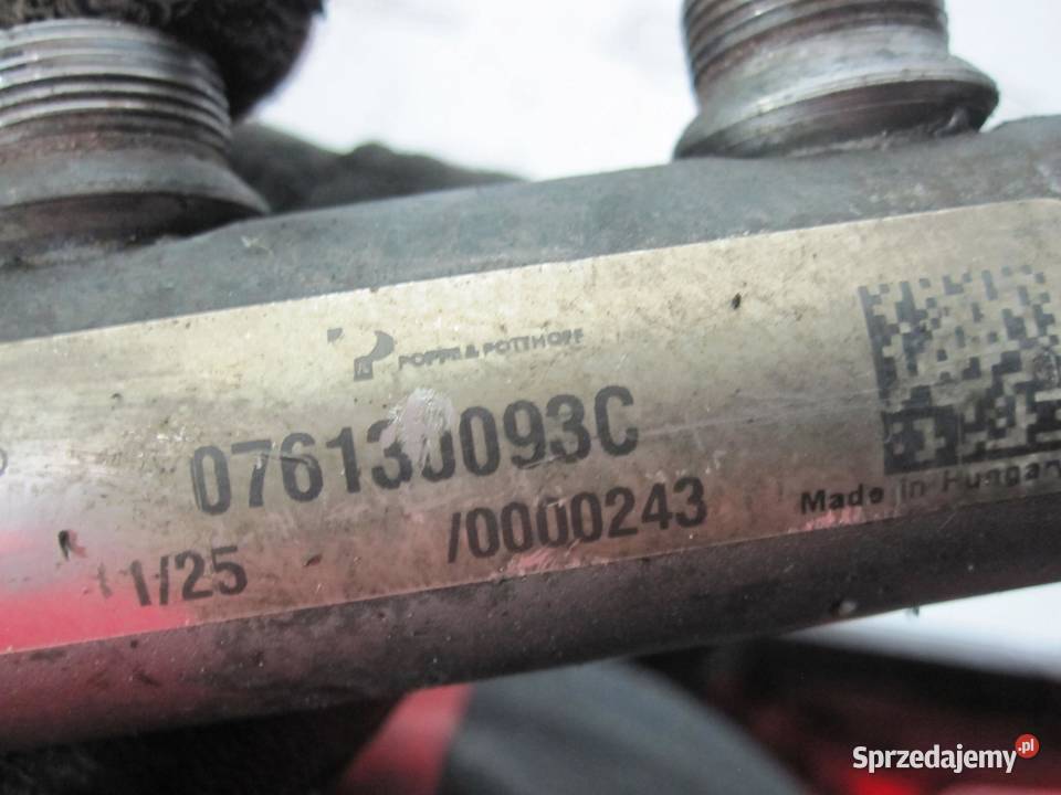 VW CRAFTER 25 TDI 10r listwa wtryskowa