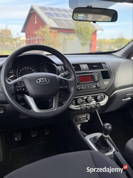 Kia Rio 125 Benzyna Alufelgi Klima Mrozi Serwis bluetooth pomorskie Starogard Gdański