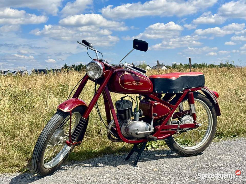 WSK 125 M06 1956 Ikona polskiej motoryzacji Nie Lublin