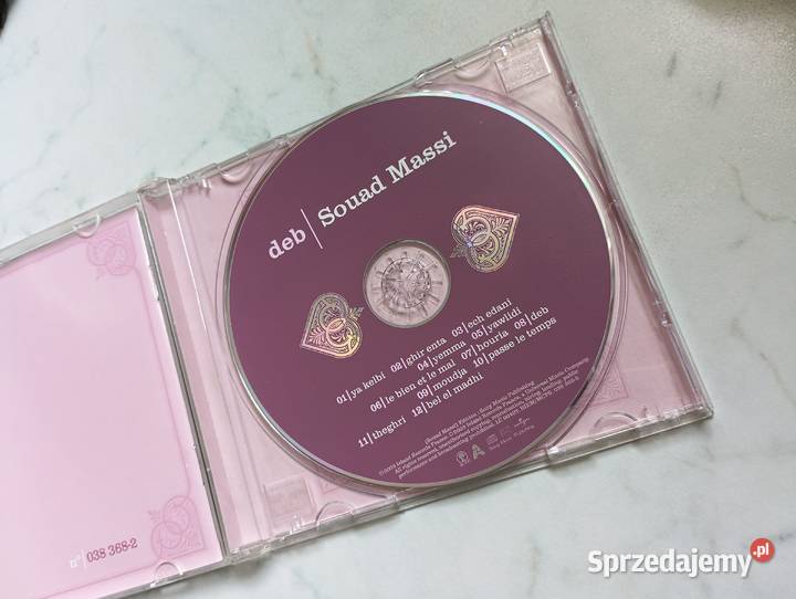 Souad Massi Deb 2003 Island Records France CD lubelskie Puławy