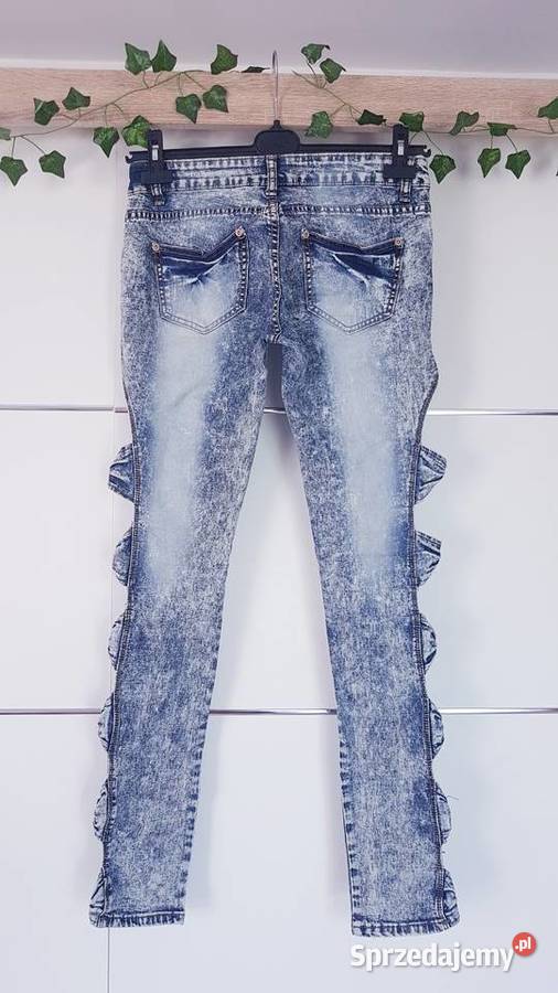 Spodnie Dżinsowe Z Kokardkami Chybie
