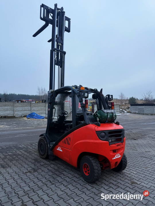 wózek widłowy LINDE H35T LPG TRIPLEX 460m Działoszyn