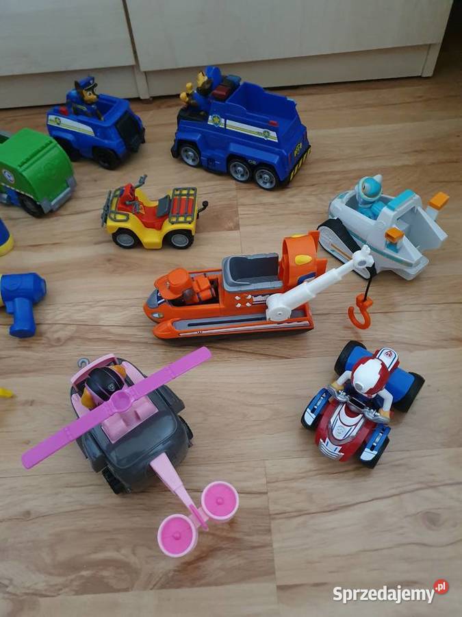 Zestaw zabawek Psi Patrol 11 figurek i 11 Kielce sprzedam