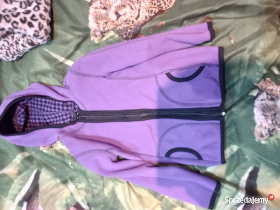 Dwuczęściowy polar bluza fiolet 4 latka Przemyśl