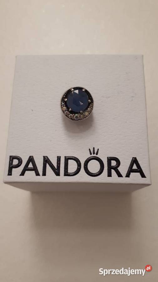 koralik Pandora niebieskie oczko i cyrkonie mazowieckie Radom