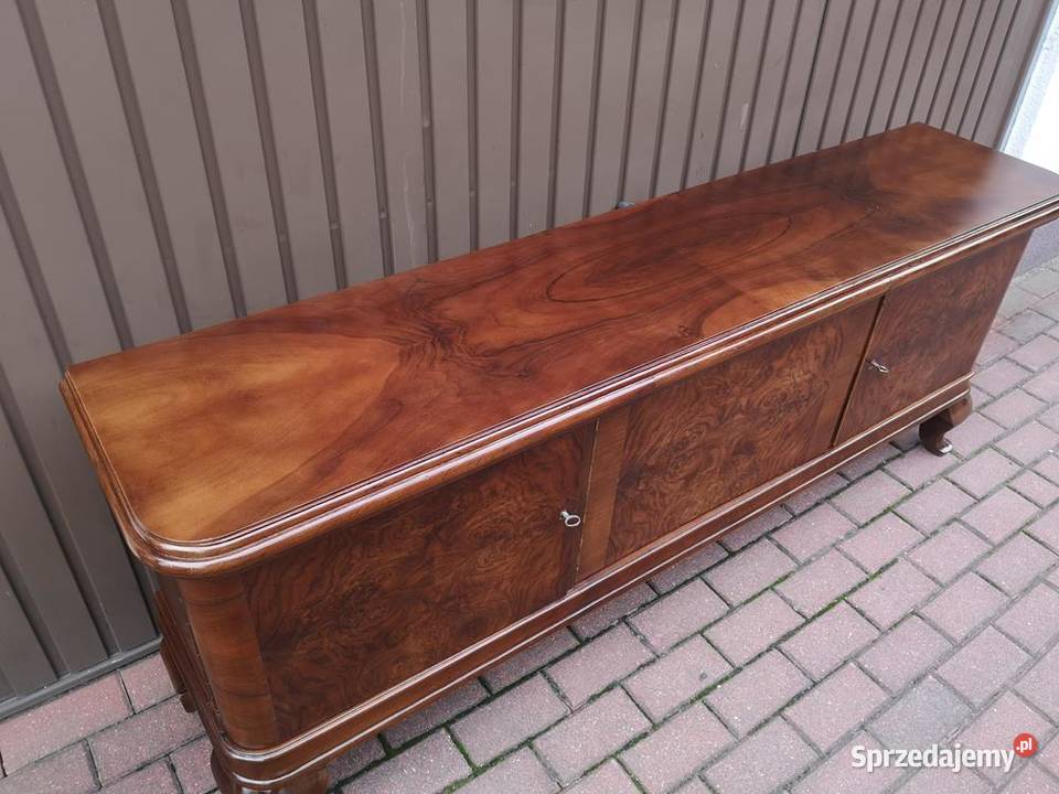 Komoda Szafka ARTDECO RTV Niska 180 Orzech Swarzędz