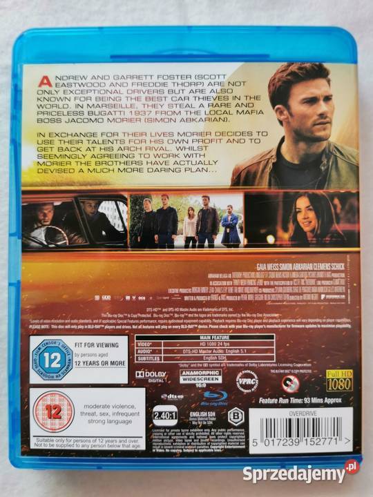 Overdrive Zawrotna Prędkość Bluray En 2017 sensacyjny Wytrzyszczki